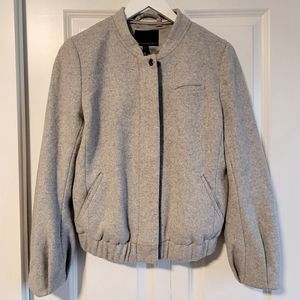 Banana Republic Wool-Blend Bomber Jacket